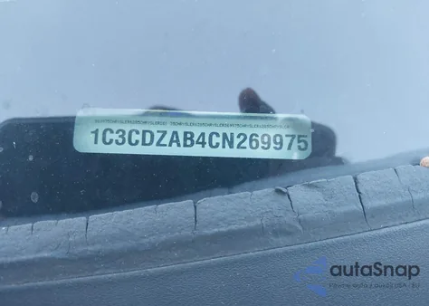 2012 Dodge Avenger Se from USA, damaged, VIN 1C3CDZAB4CN269975